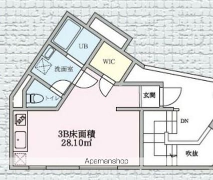 エクセルピア矢口[1R/29.3m2]の間取図