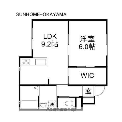 OCTO CASA OMACHI Iの間取り写真
