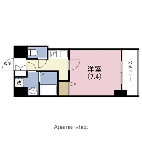 S−RESIDENCE緑橋駅前の間取り写真