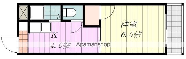 プレアール緑町IIの間取り写真