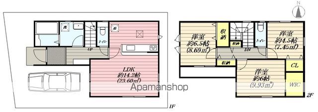 【ＳＵＭＡＩ－ＴＯ練馬区大泉町０３の間取り】