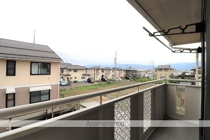 グレイスタウン　Ⅱ　Ａ[2LDK/55.42m2]のバルコニー