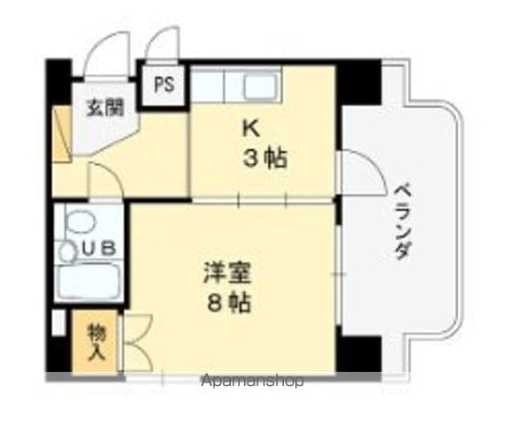 シティコート東扇町の間取り写真