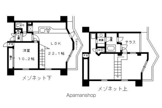 GRAND E’TERNA京都の間取り写真