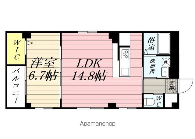 B’CASA IKEDAの間取り写真