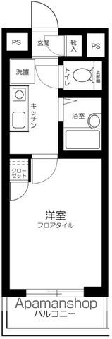 スカイコート新宿落合第６の間取り