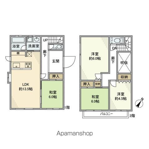 咲が丘戸建の間取り