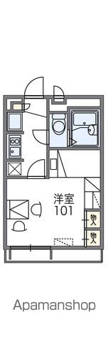 レオパレス潮騒の間取り写真