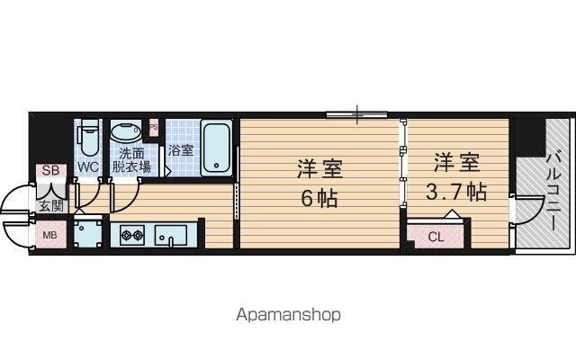 LUORE新大阪SOUTHの間取り写真