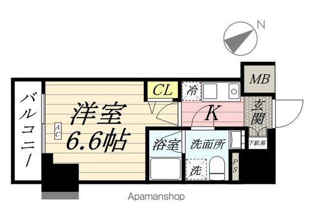 【メイクスデザイン池袋の間取り】