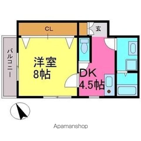 キャッスルM&Kの間取り写真
