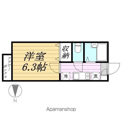 リリックコートスカイの間取り写真