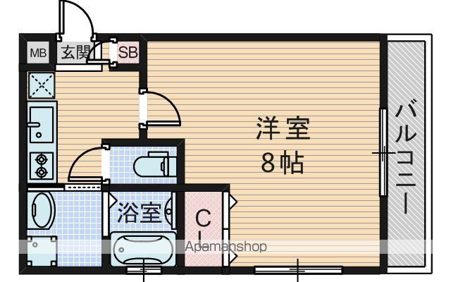 リアコートJR淡路駅前の間取り写真