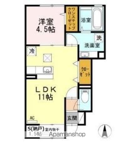 ボナールIIの間取り写真
