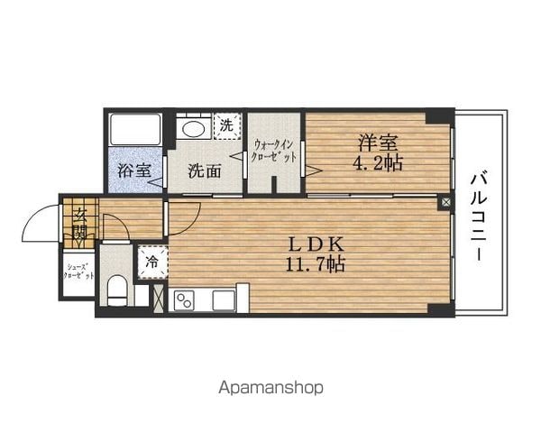 メゾンドール天下茶屋の間取り写真