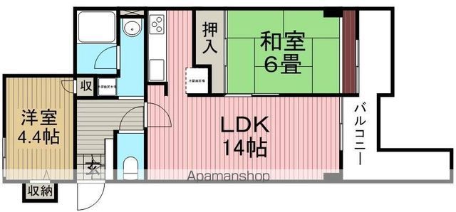 リブレ待兼山の間取り写真