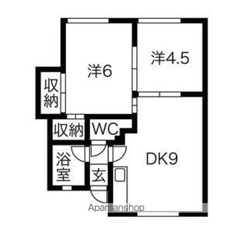 不二マンションの間取り写真