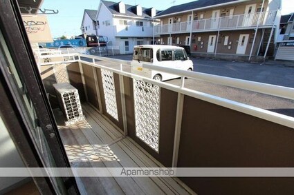 シーサイドハイツ松井　Ａ・Ｂ棟[2DK/48.84m2]のバルコニー