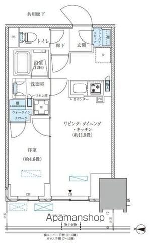 パークアクシス西大島コンフォートスクエアの間取り写真