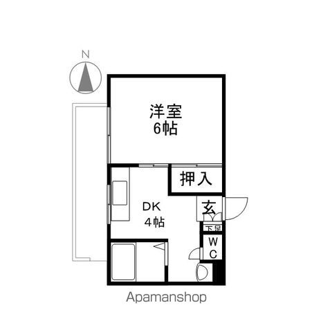 シマノニシキビルの間取り写真