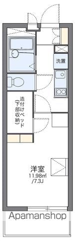 レオパレスハポネスIIIの間取り写真