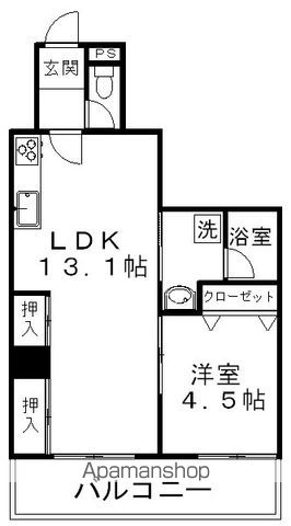 ベルポワゾンの間取り写真