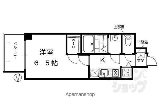 エスリード京都梅小路の間取り写真