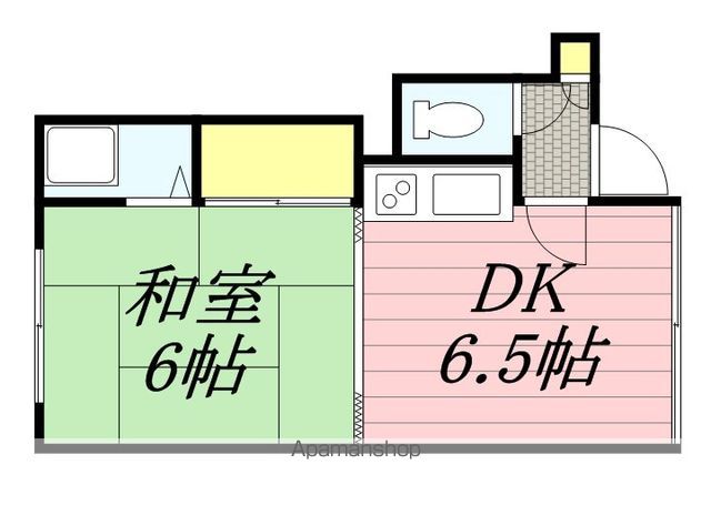 熊谷マンションの間取り写真