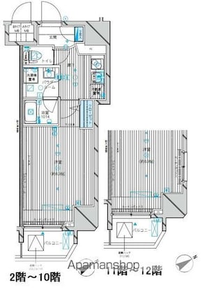 東京都武蔵野市吉祥寺本町１丁目[1K/28.76m2]の間取図