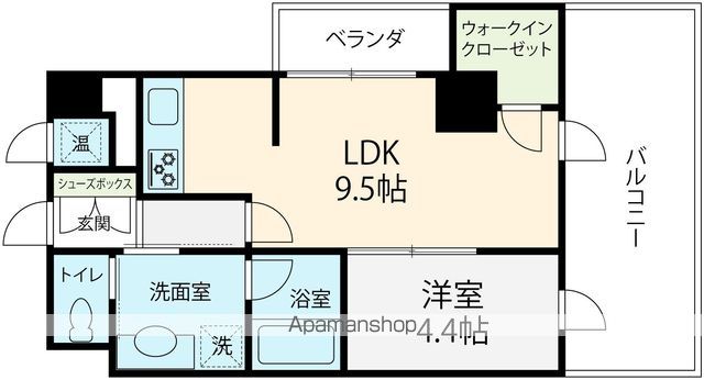 ファースト・レーベン竪町の間取り写真