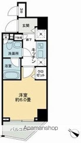 KDA SHINAGAWA OSAKIの間取り写真