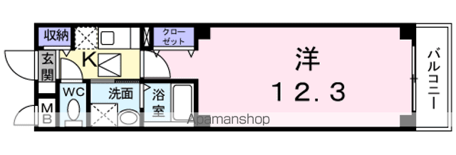 ハウス カームリーの間取り写真