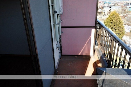 ビュー諏訪湖の森[1R/12.6m2]のバルコニー