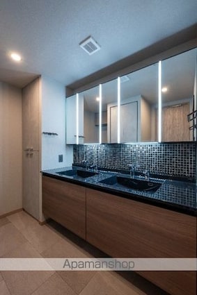 レジディア西麻布[4LDK/166.06m2]の洗面所
