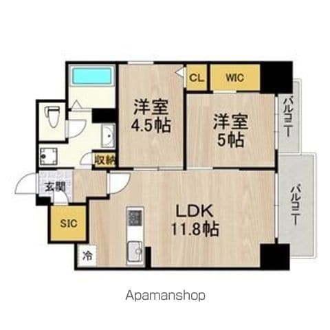 ルフォンプログレ新町の間取り写真