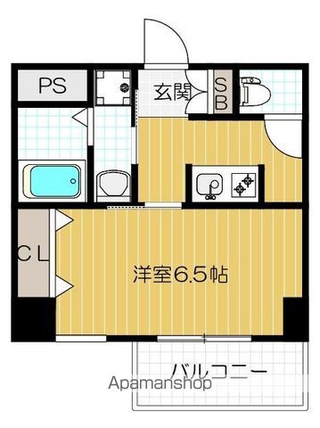 サンシルク阿倍野の間取り写真