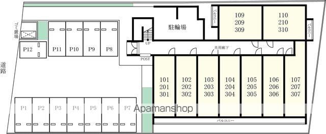 リブリ・ＳＯＬＡＲＥ 306 ｜ 千葉県船橋市湊町２丁目15-14（賃貸マンション1K・3階・23.85㎡） その26