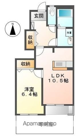 パークヒルズ森本の間取り写真