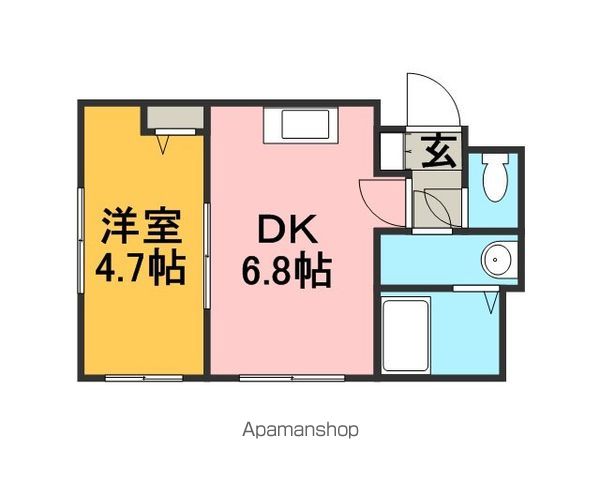 プレセンスS20の間取り写真