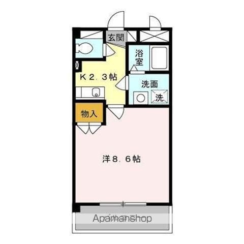 パークサイド島崎の間取り写真