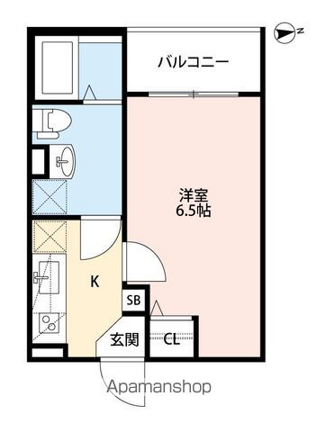 シャトー住之江の間取り写真