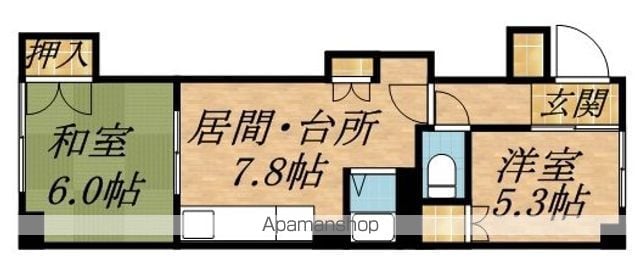 グリーンヴィラ23の間取り写真