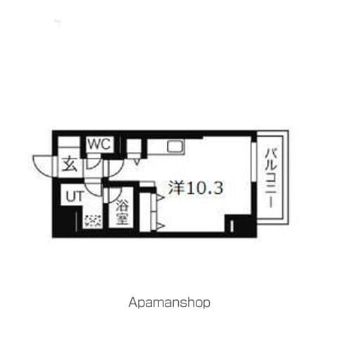 バロンドールの間取り写真