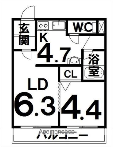 アットホームNの間取り写真