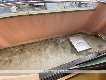 ルシェリア[1LDK/40.61m2]のバルコニー