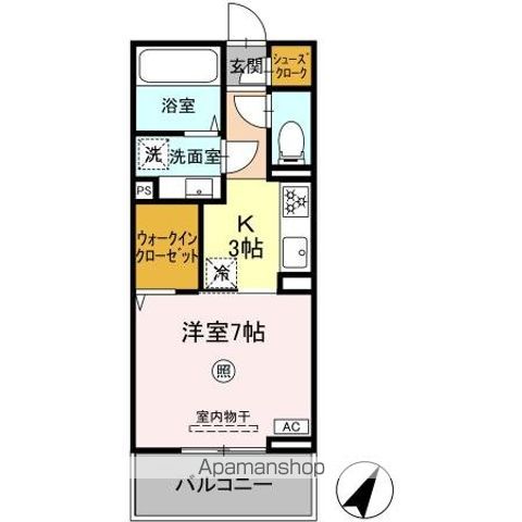 CREASの間取り写真