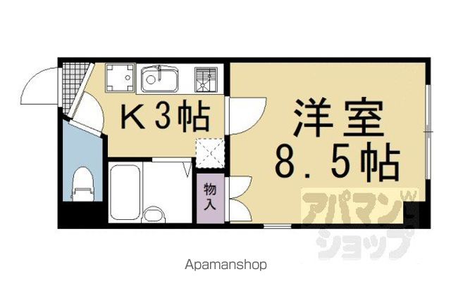 アベニュー高辻の間取り写真