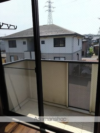 クレドール西谷Ａ棟[2LDK/55.36m2]のバルコニー