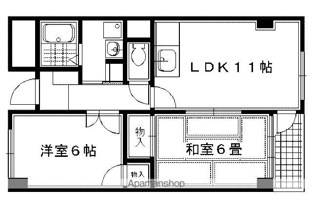 シルベーヌ北山の間取り写真