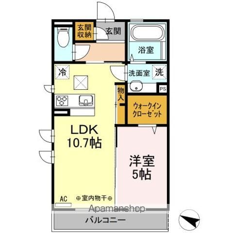 トレゾアの間取り写真